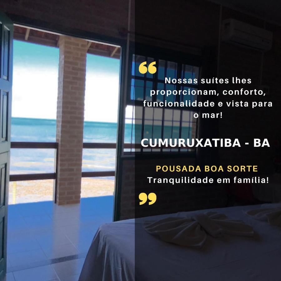 Pousada Boa Sorte Cumuruxatiba Exterior foto